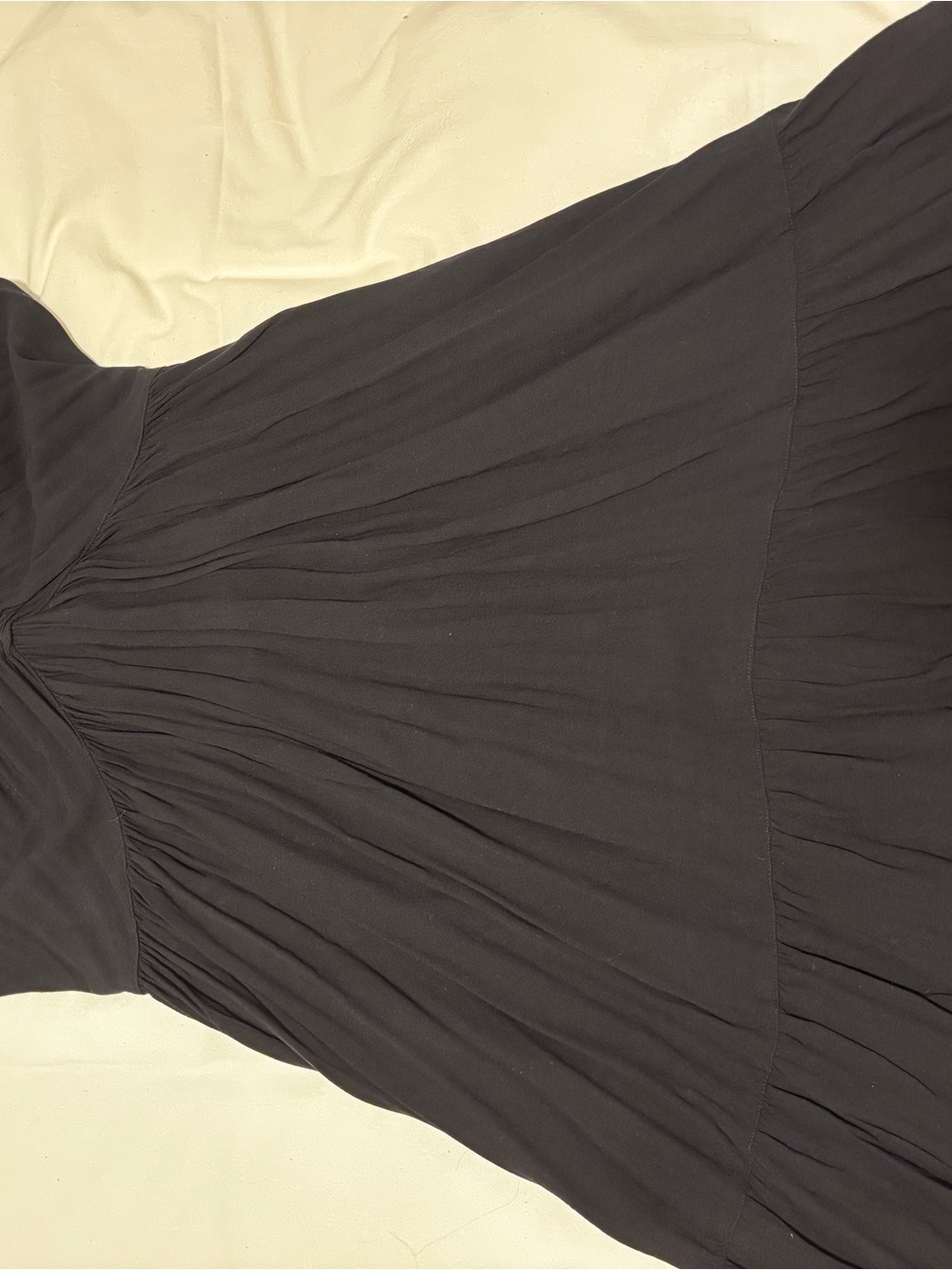 Roxy Black Mini Pleated Sundress